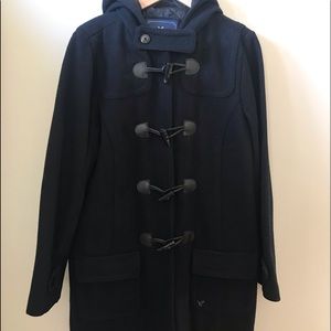 American Eagle 🦅 women’s Pea Coat Navy Blue